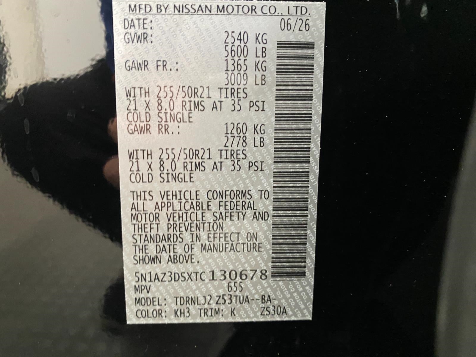 2026 Nissan Murano Platinum