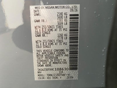 2027 Nissan Murano Platinum