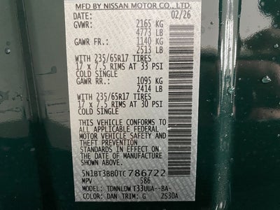 2026 Nissan Rogue Rock Creek®