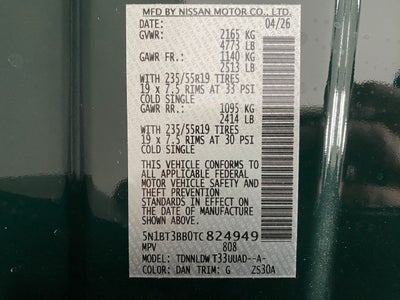 2026 Nissan Rogue Dark Armor™