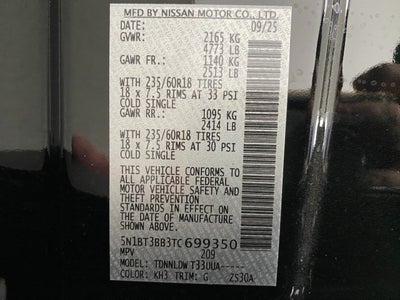 2026 Nissan Rogue SV