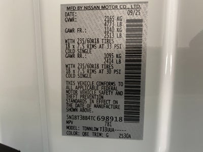 2026 Nissan Rogue SV