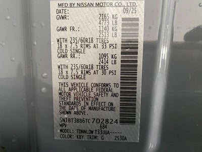 2026 Nissan Rogue SV