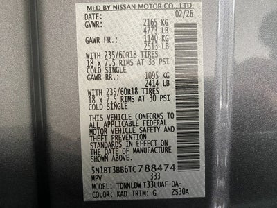 2026 Nissan Rogue SV