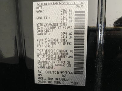 2026 Nissan Rogue SV