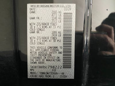 2025 Nissan Rogue SV