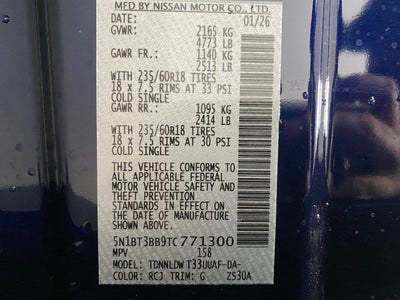 2026 Nissan Rogue SV