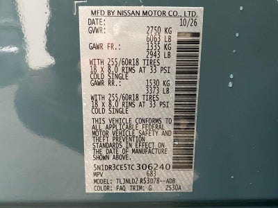 2026 Nissan Pathfinder SL