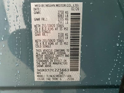 2026 Nissan Pathfinder SL