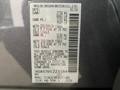 2026 Nissan Pathfinder SL