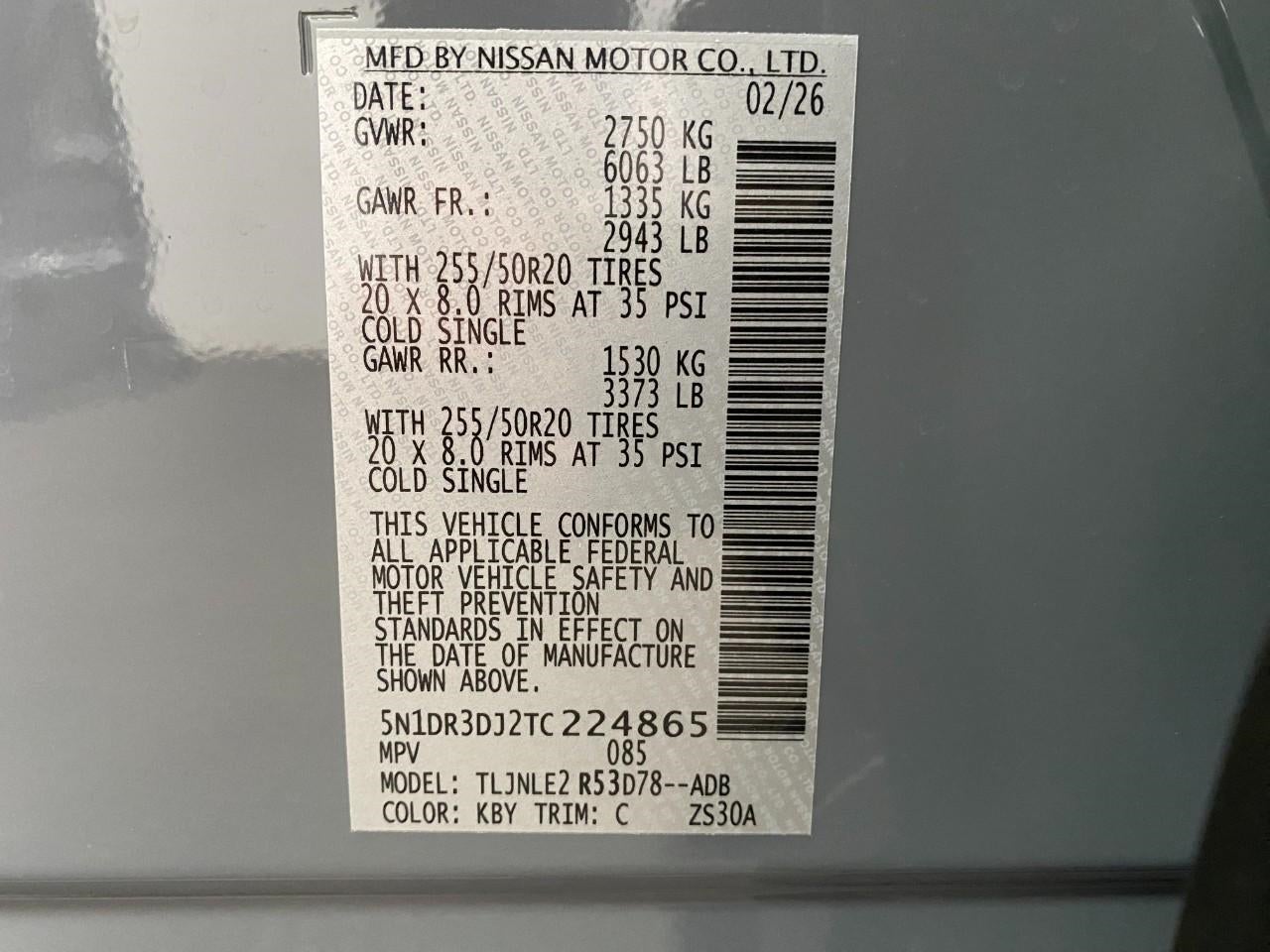 2026 Nissan Pathfinder Platinum 4WD