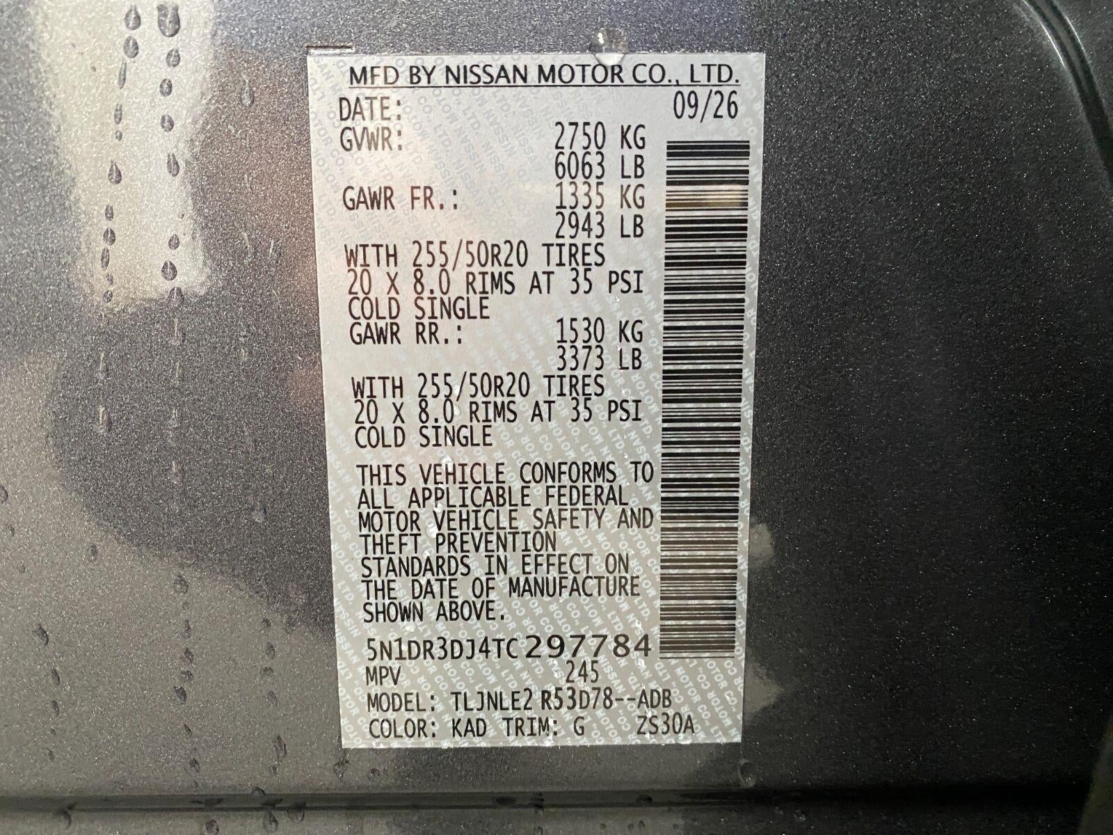 2026 Nissan Pathfinder Platinum