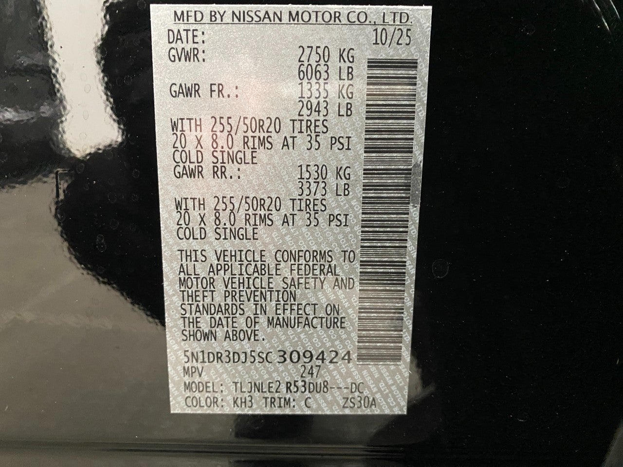 2025 Nissan Pathfinder Platinum