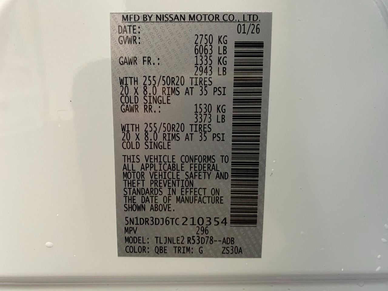 2026 Nissan Pathfinder Platinum