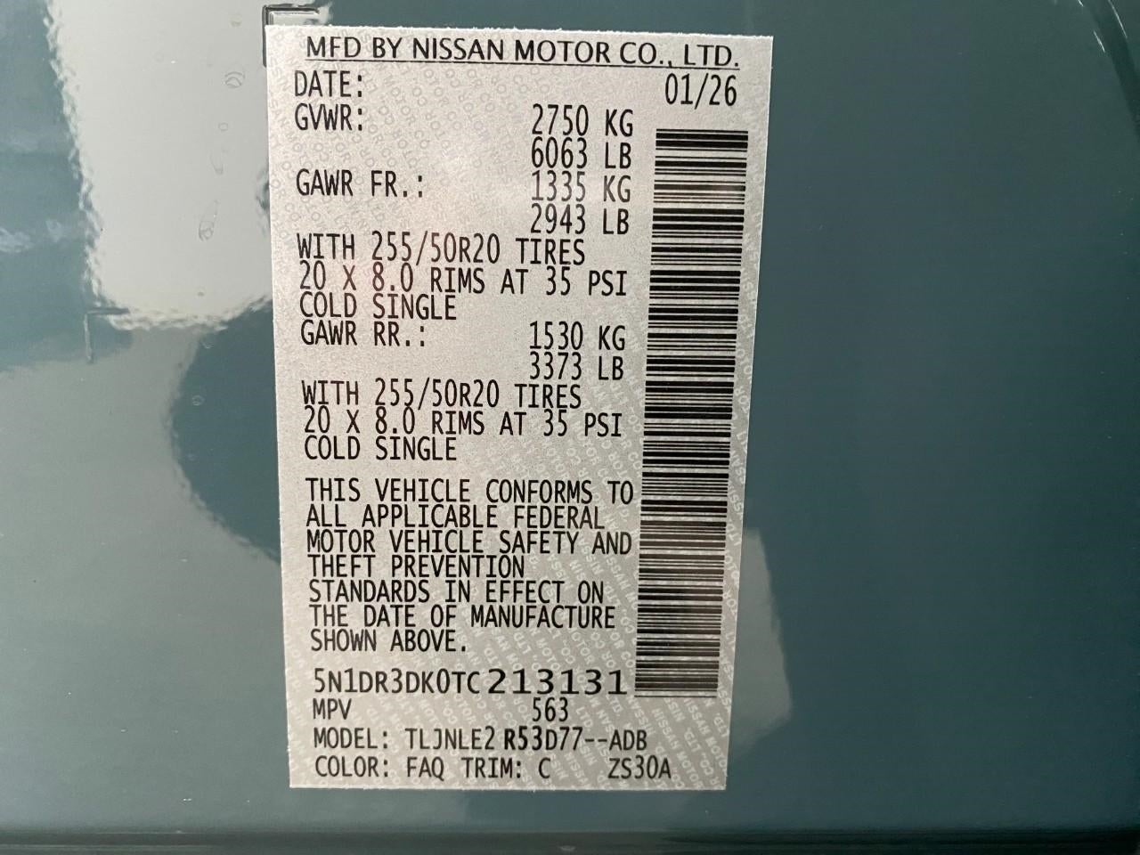 2026 Nissan Pathfinder Platinum