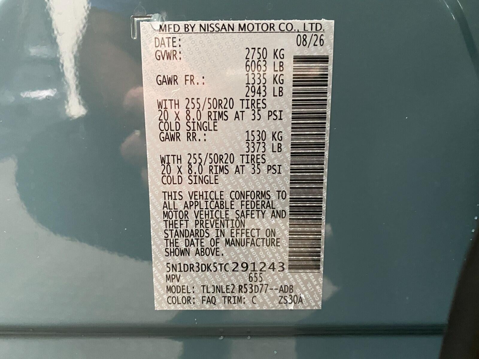 2026 Nissan Pathfinder Platinum