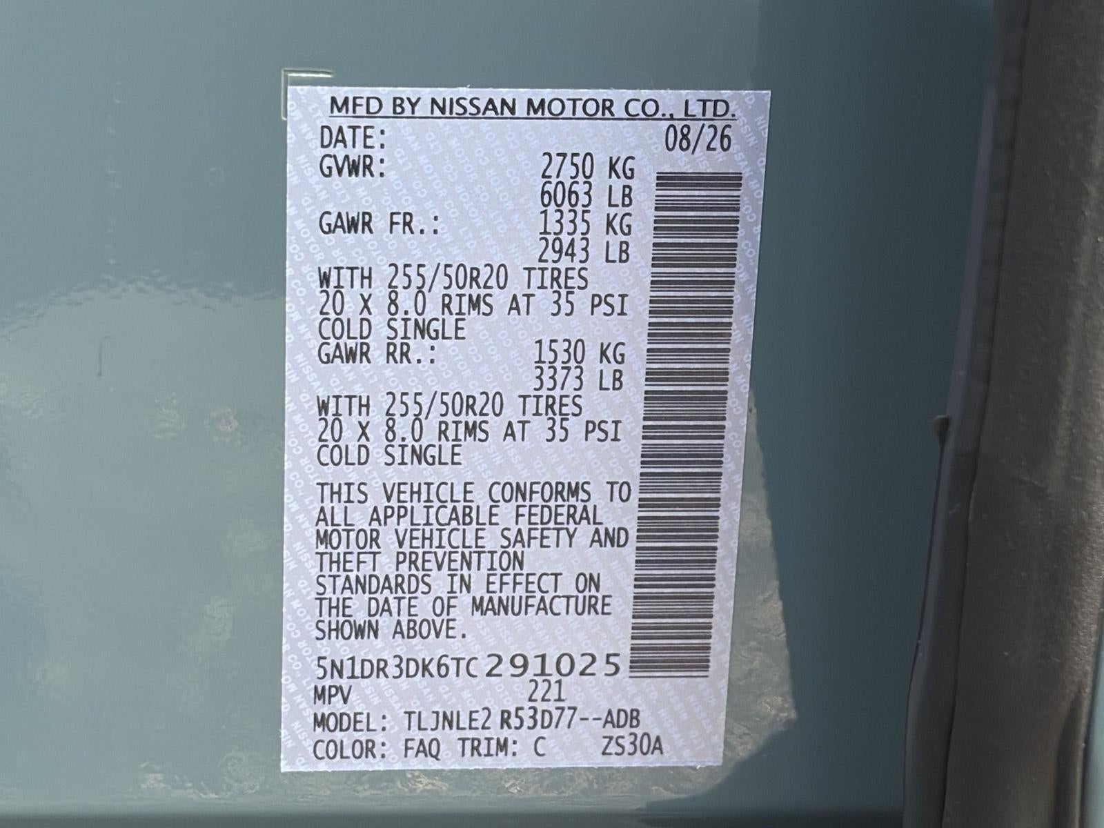 2026 Nissan Pathfinder Platinum