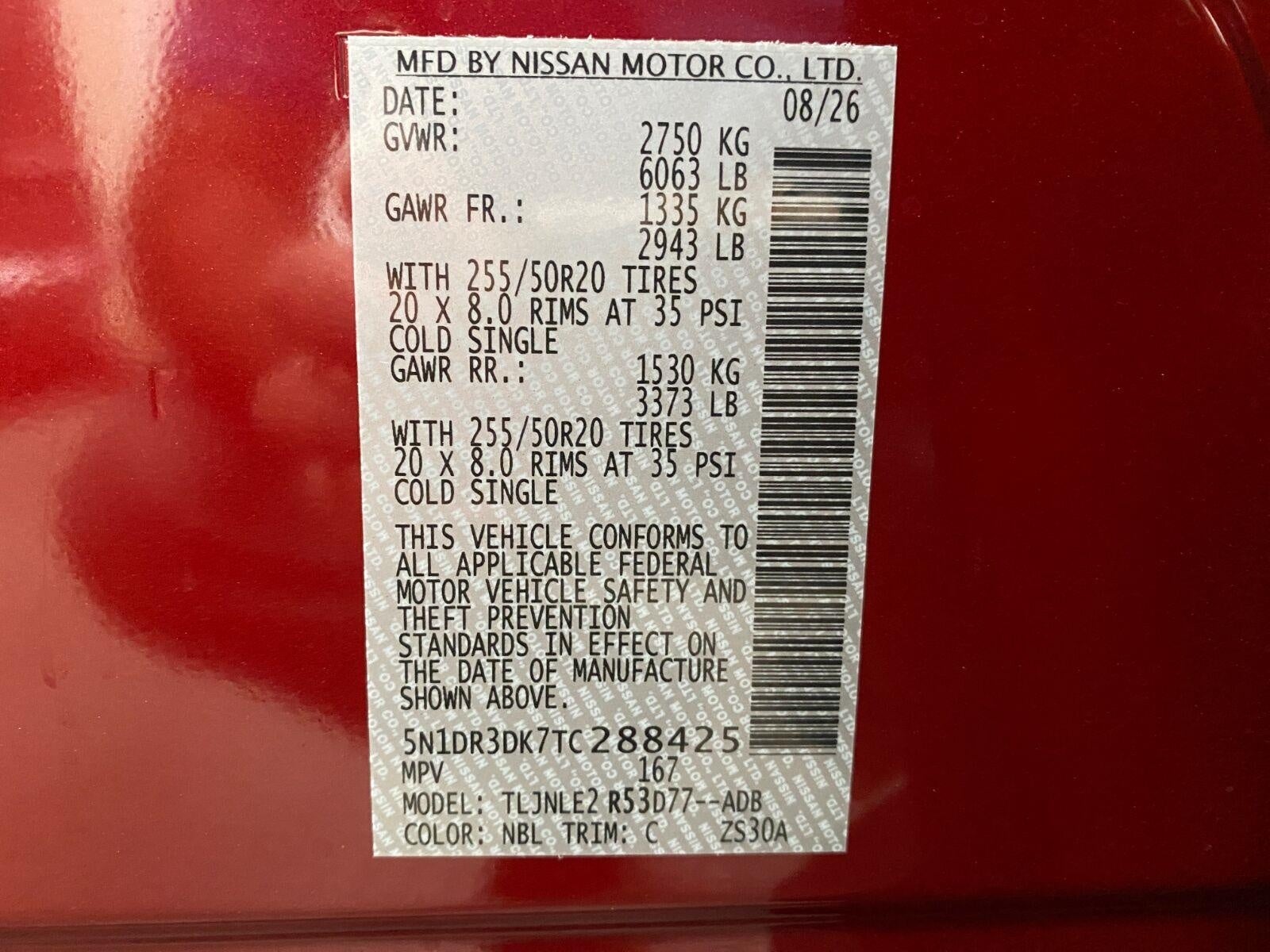 2026 Nissan Pathfinder Platinum