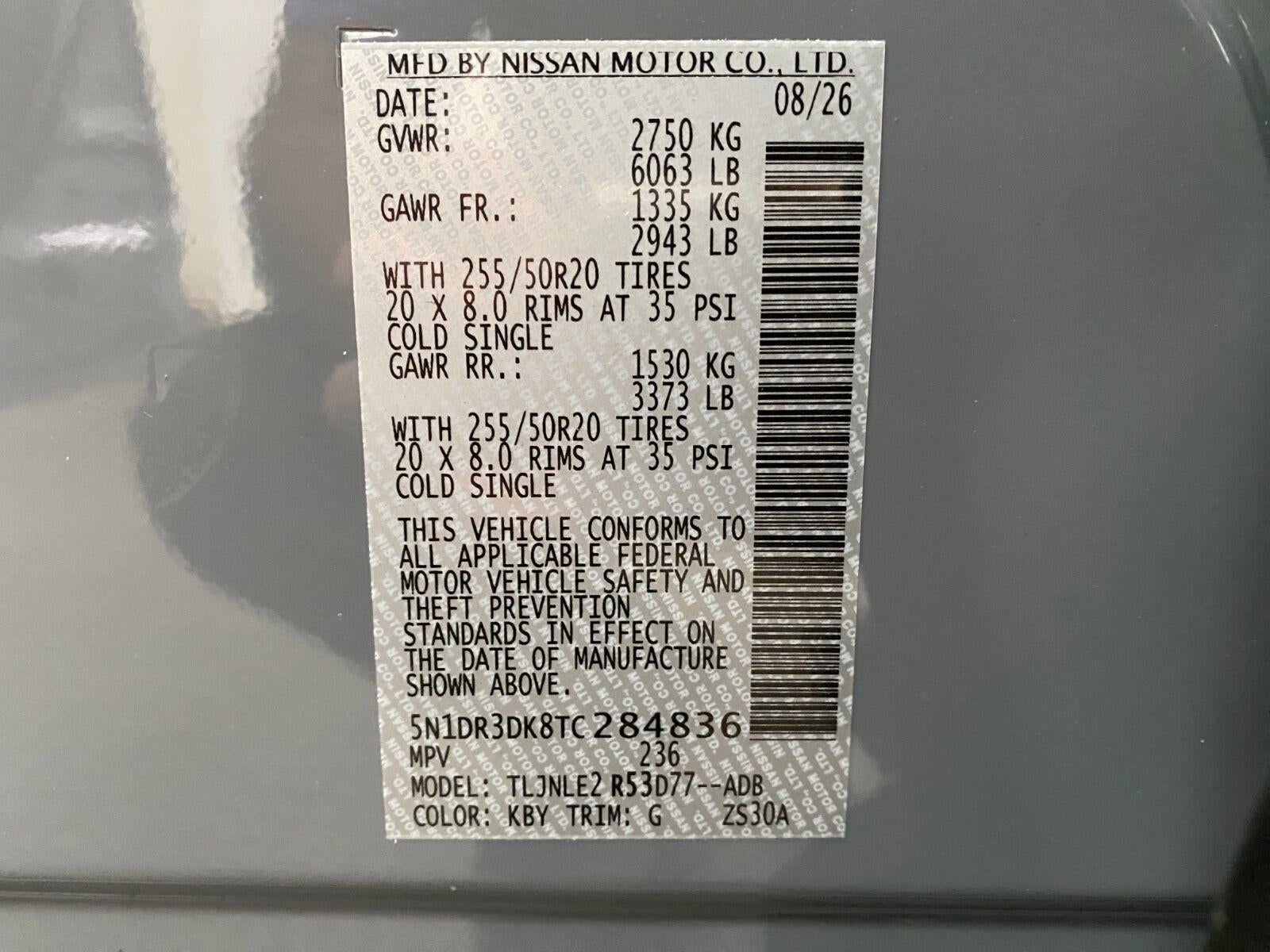 2026 Nissan Pathfinder Platinum