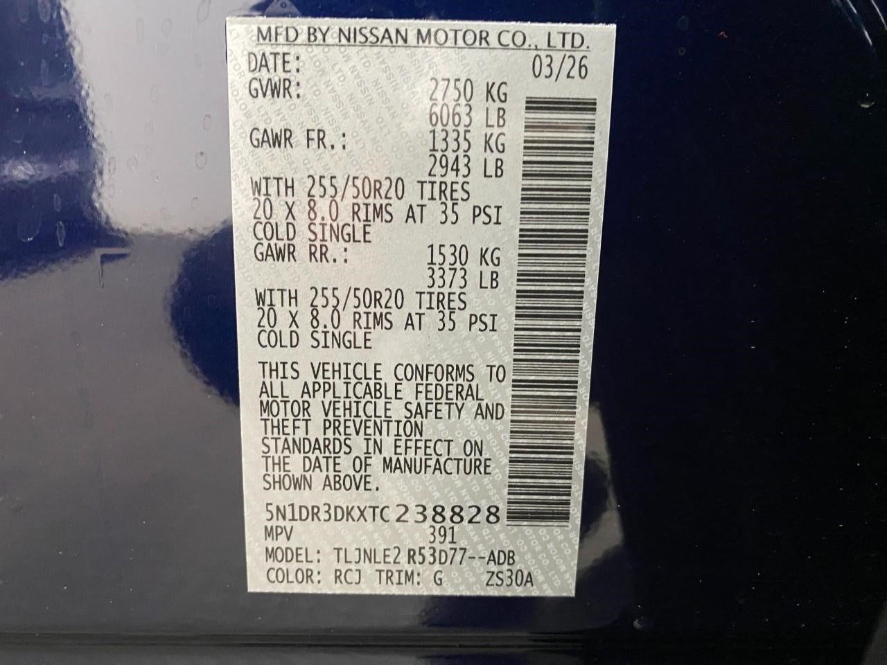 2026 Nissan Pathfinder Platinum