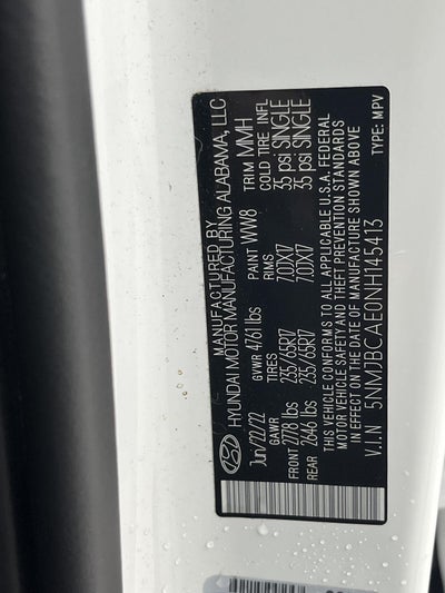 2022 Hyundai Tucson SEL AWD