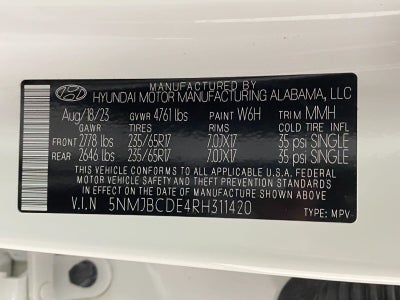 2024 Hyundai TUCSON SEL