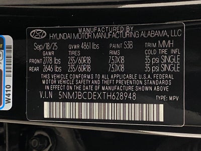 2026 Hyundai Tucson SEL AWD