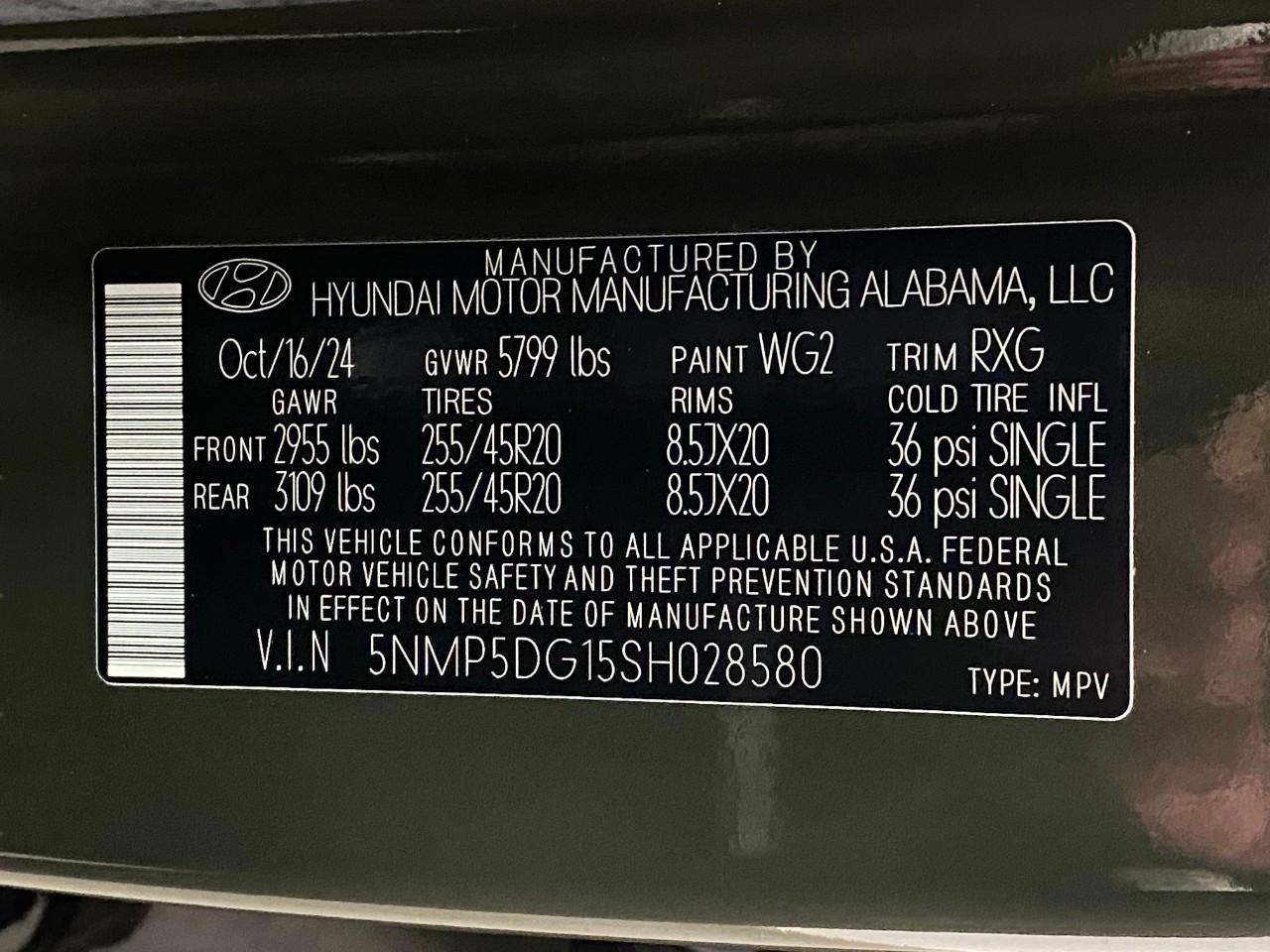 2025 Hyundai Santa Fe Hybrid Calligraphy AWD