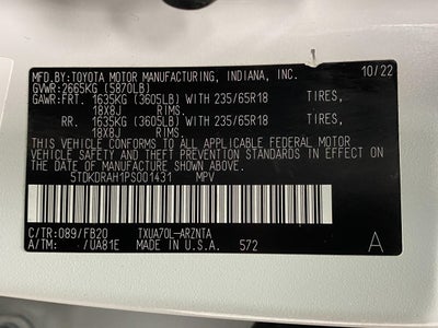 2023 Toyota Highlander L FWD