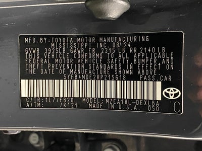 2024 Toyota Corolla LE CVT