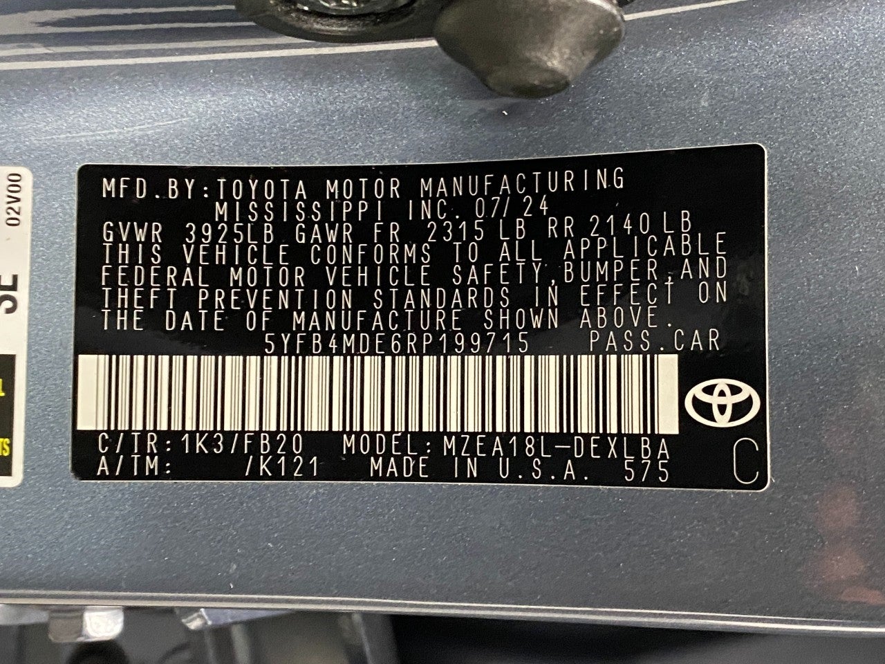 2024 Toyota Corolla LE CVT