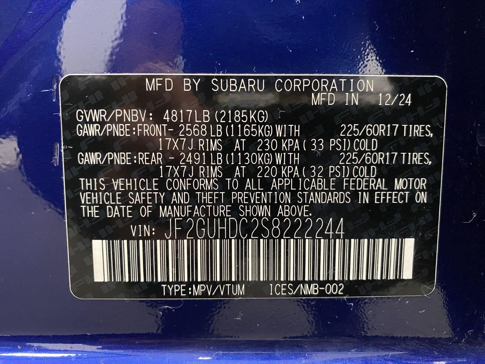 2025 Subaru Crosstrek Premium AWD