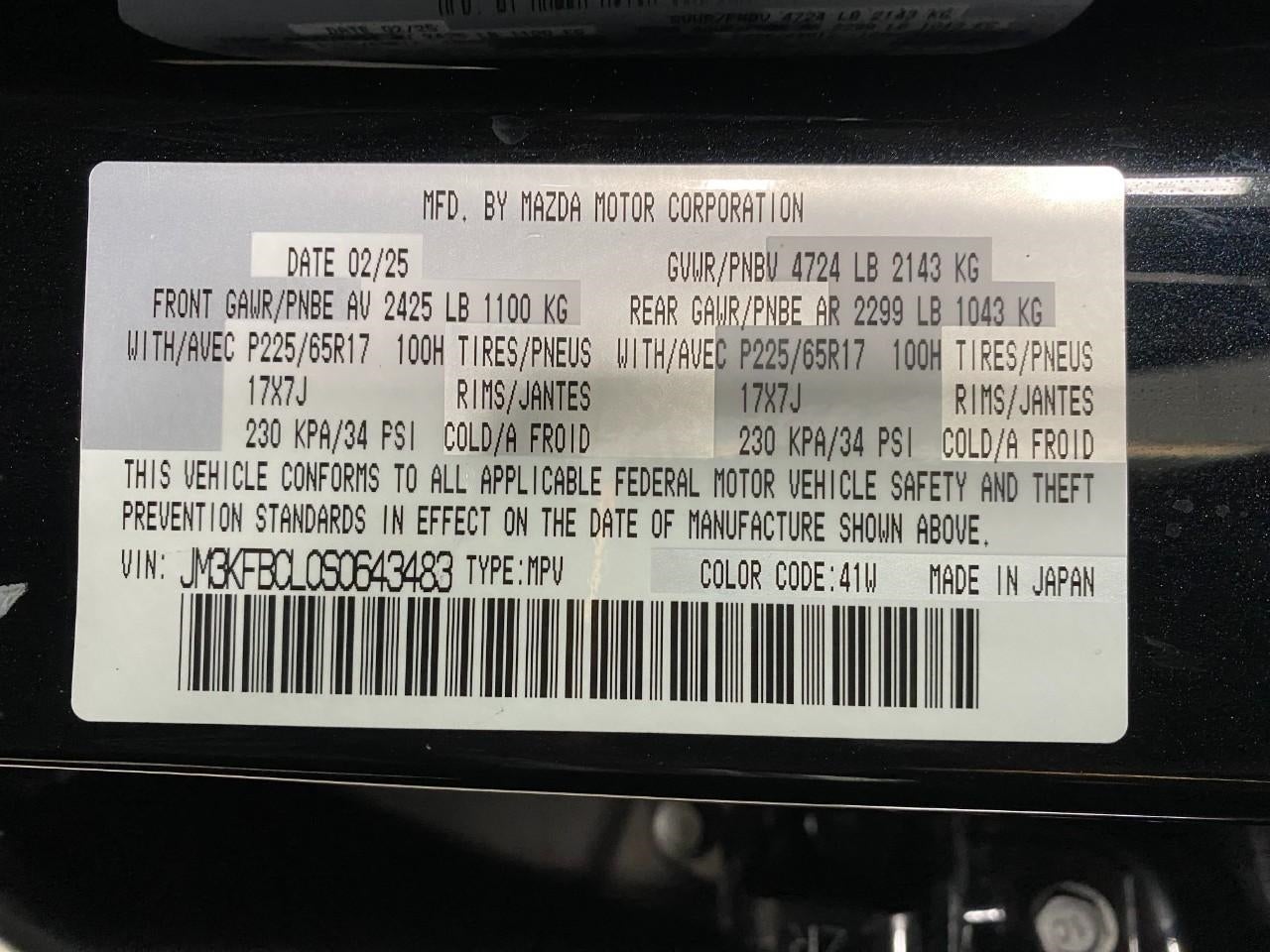 2025 Mazda Mazda CX-5 2.5 S Preferred Package AWD