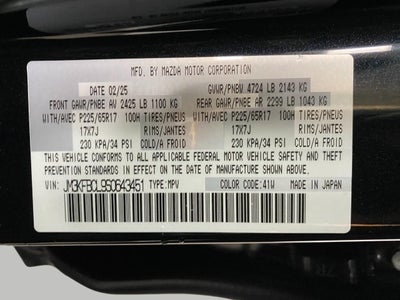 2025 Mazda Mazda CX-5 2.5 S Preferred Package AWD