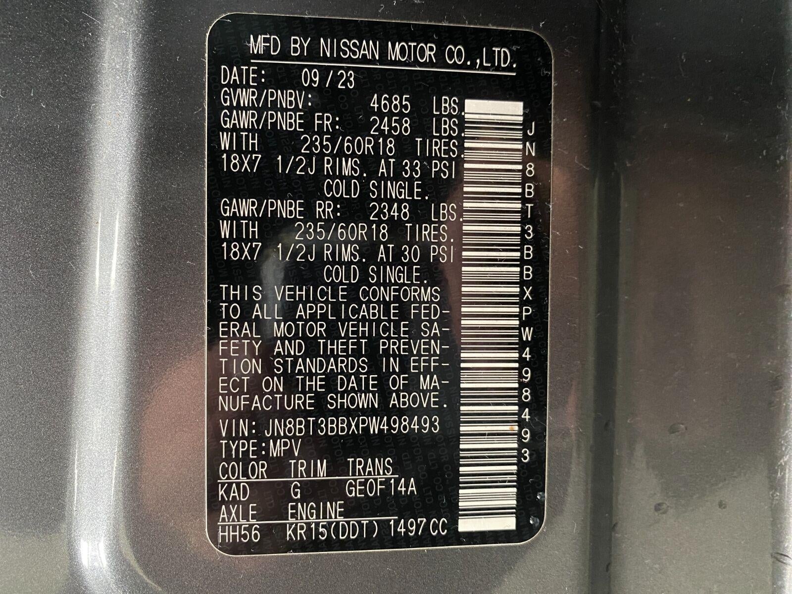 2023 Nissan Rogue SV