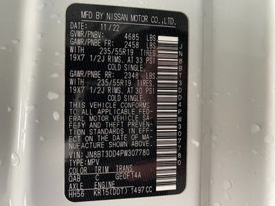 2023 Nissan Rogue Platinum