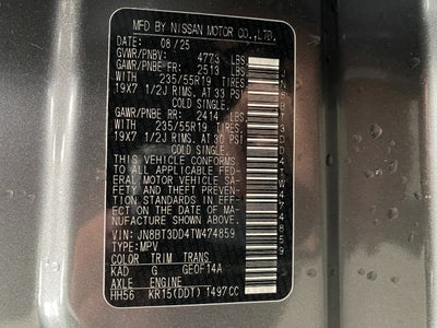 2026 Nissan Rogue Platinum