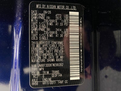 2026 Nissan Rogue Platinum