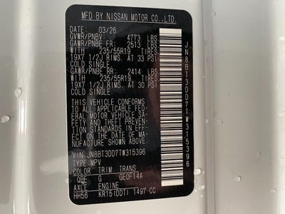 2026 Nissan Rogue Platinum