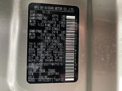 2026 Nissan Rogue AWD PLATINUM