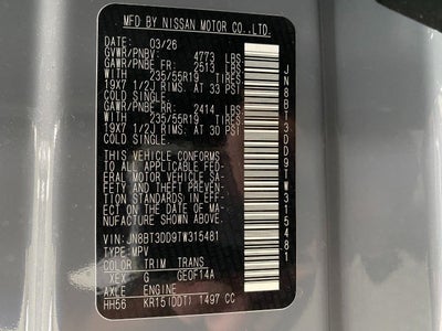 2026 Nissan Rogue Platinum