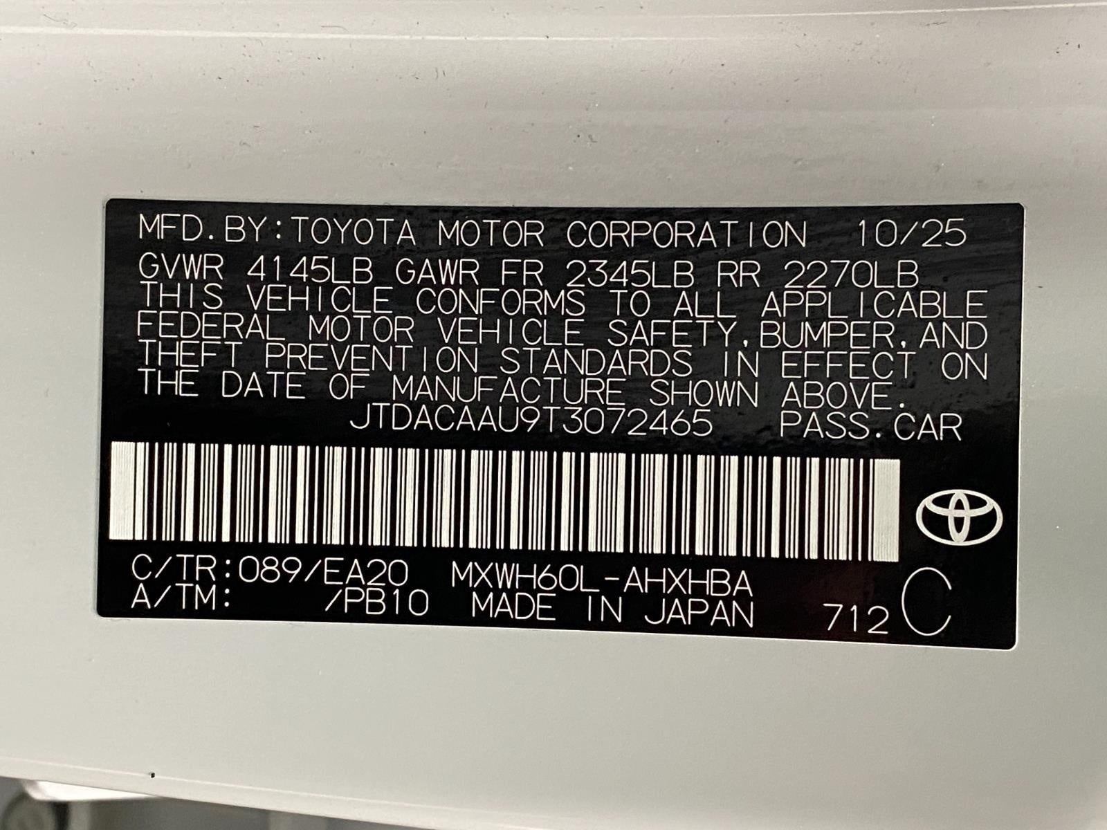 2026 Toyota Prius Limited