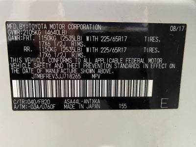 2018 Toyota RAV4 LE AWD
