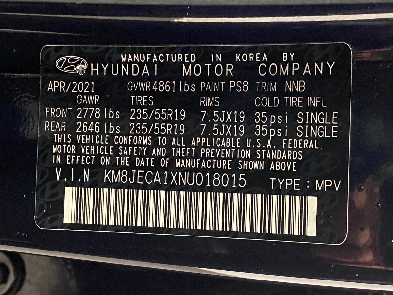 2022 Hyundai Tucson Hybrid Limited AWD