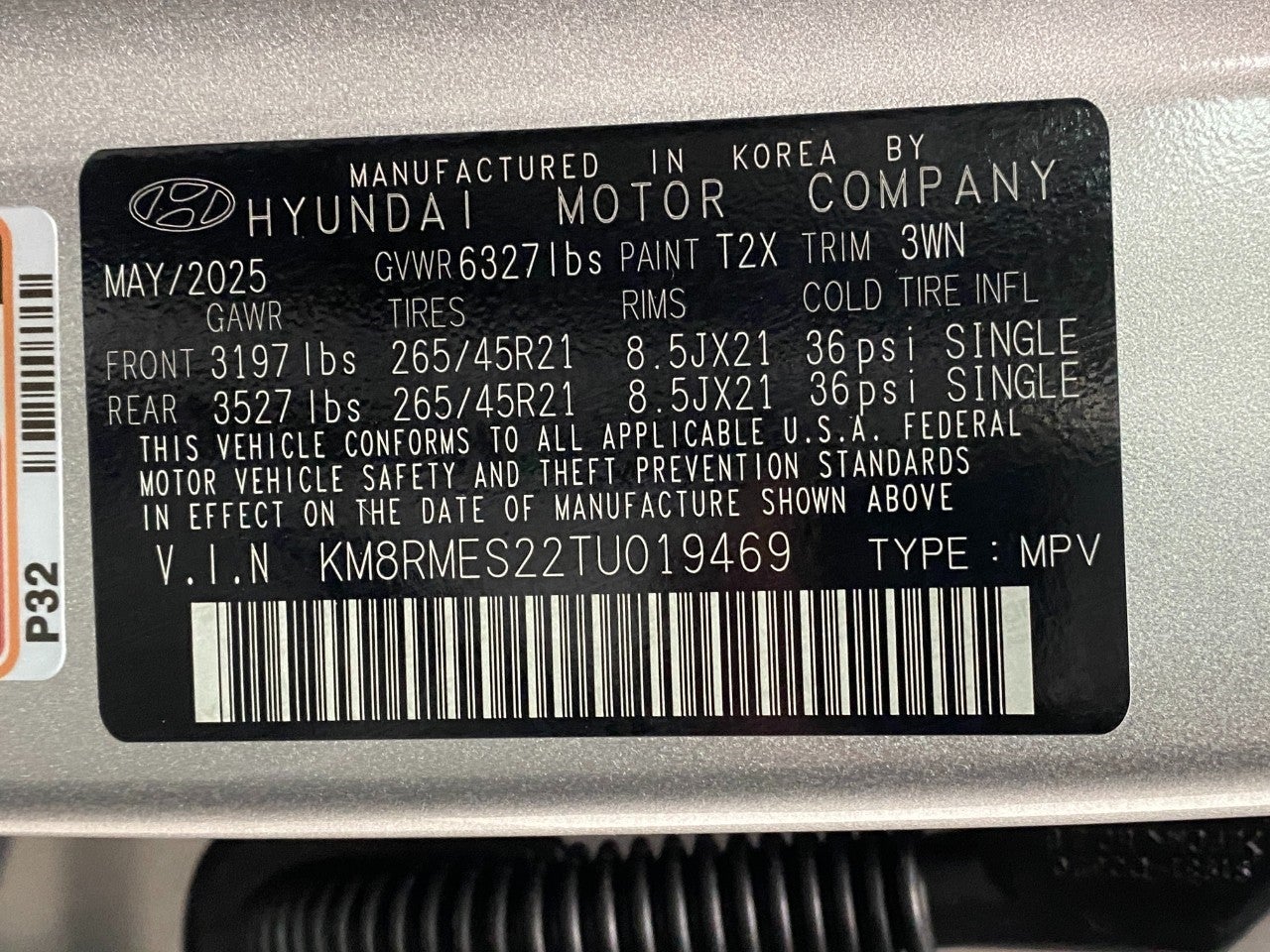 2026 Hyundai Palisade Calligraphy AWD