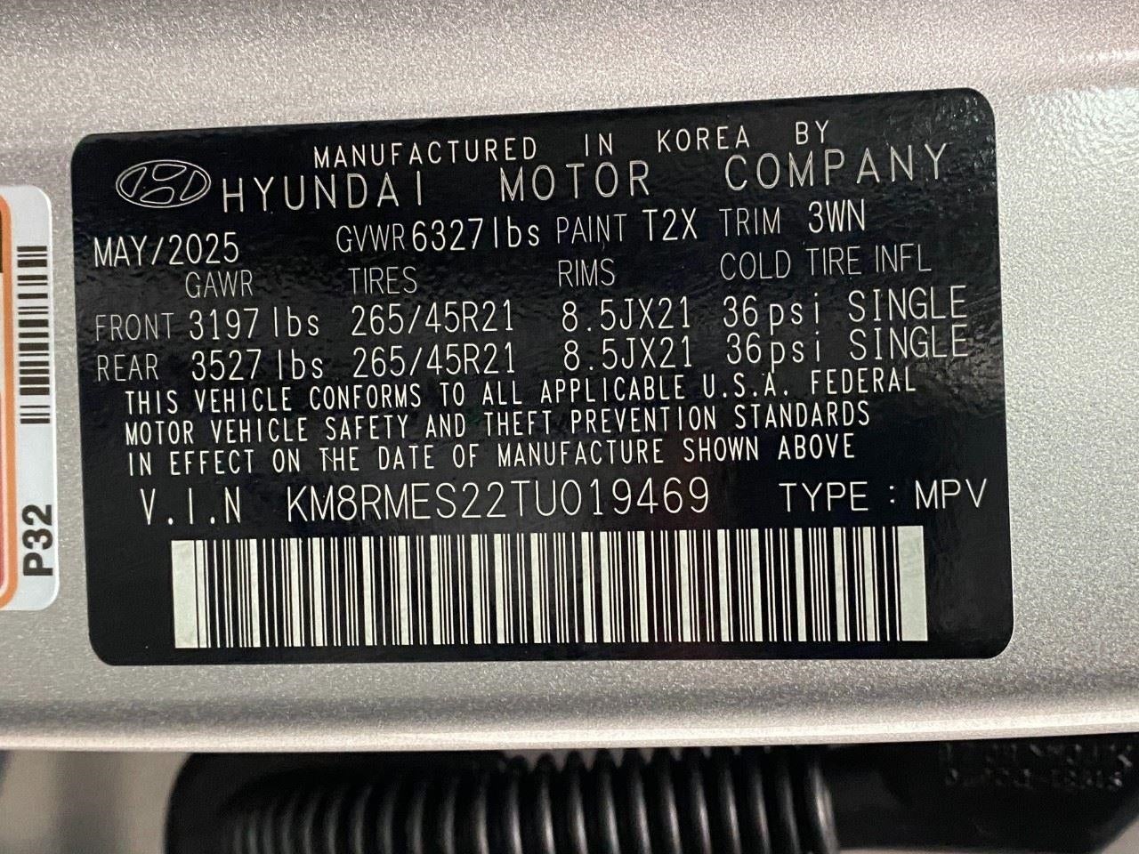 2026 Hyundai Palisade Calligraphy AWD