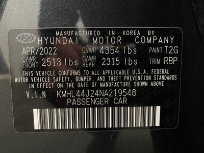 2022 Hyundai Sonata SEL Plus 1.6T