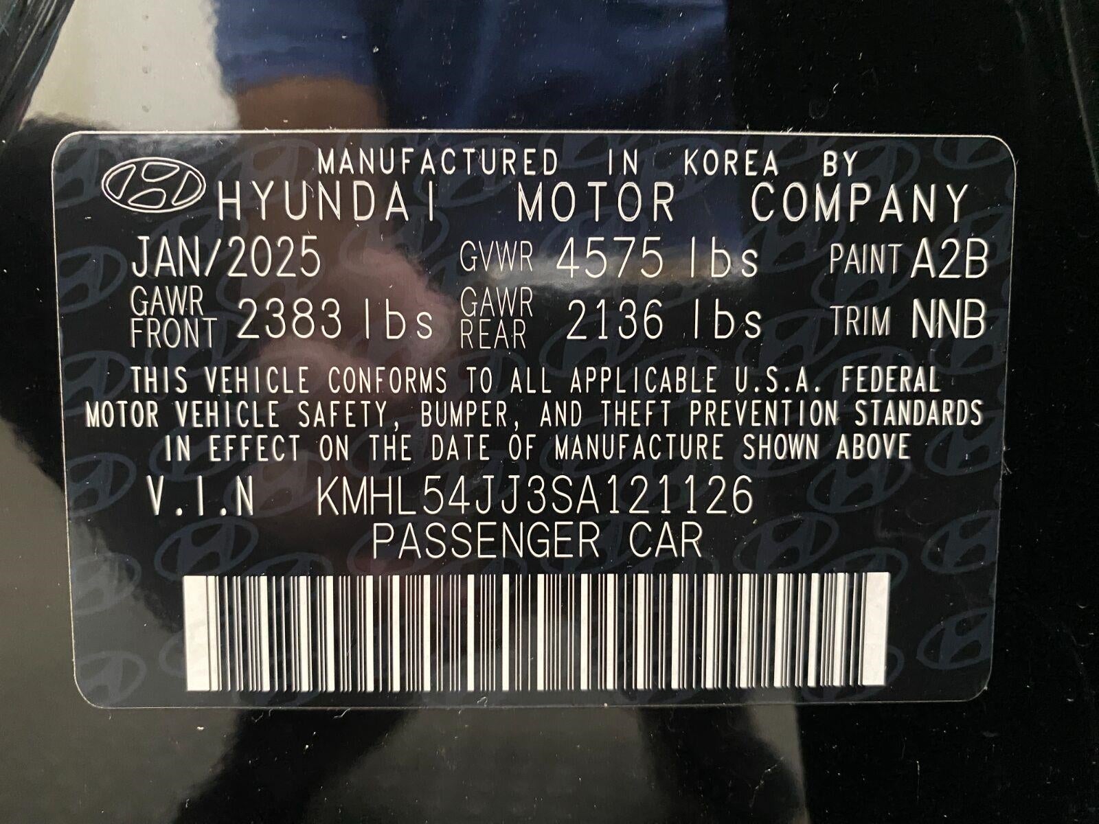 2025 Hyundai Sonata Hybrid Limited FWD