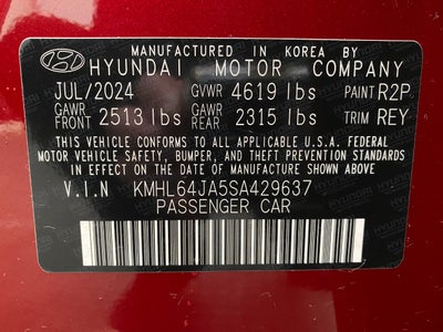 2025 Hyundai Sonata SEL AWD