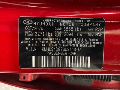 2025 Hyundai Elantra SEL Convenience IVT